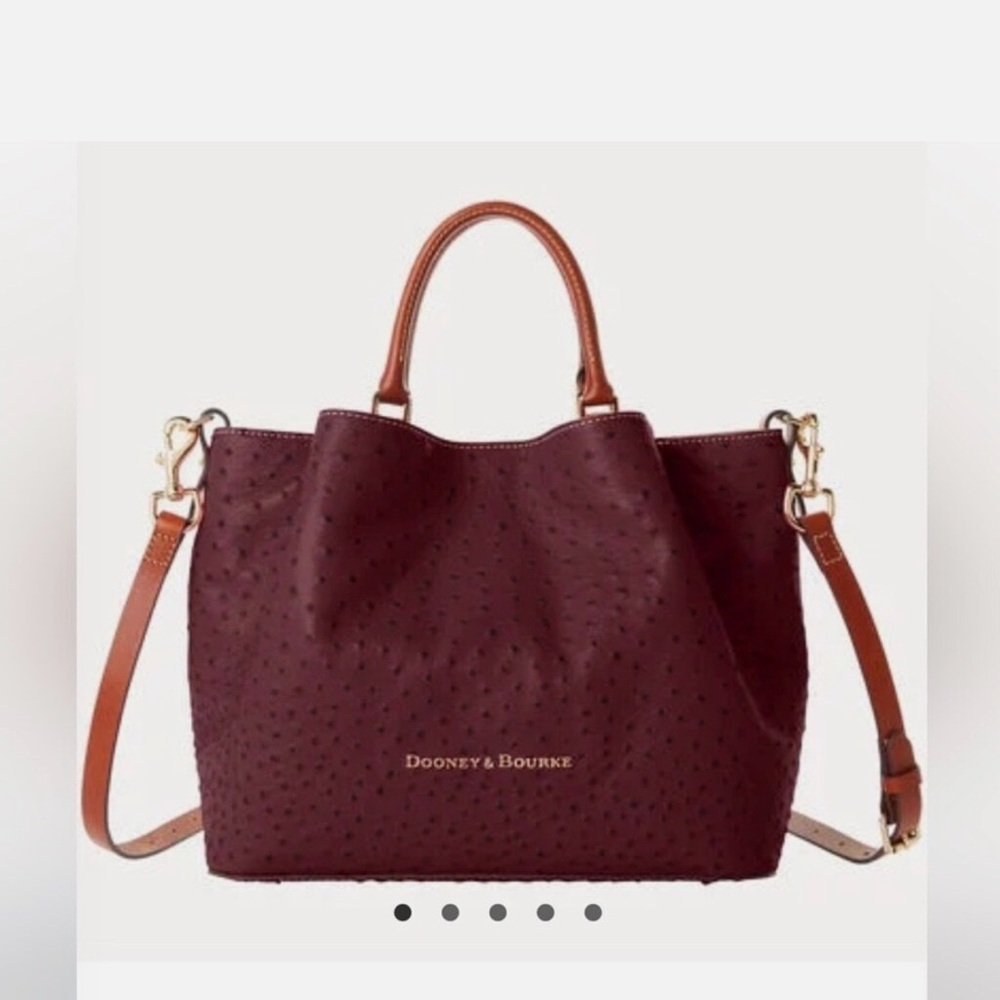 *SOLD* Dooney & Bourke Bordeaux Leather Tote